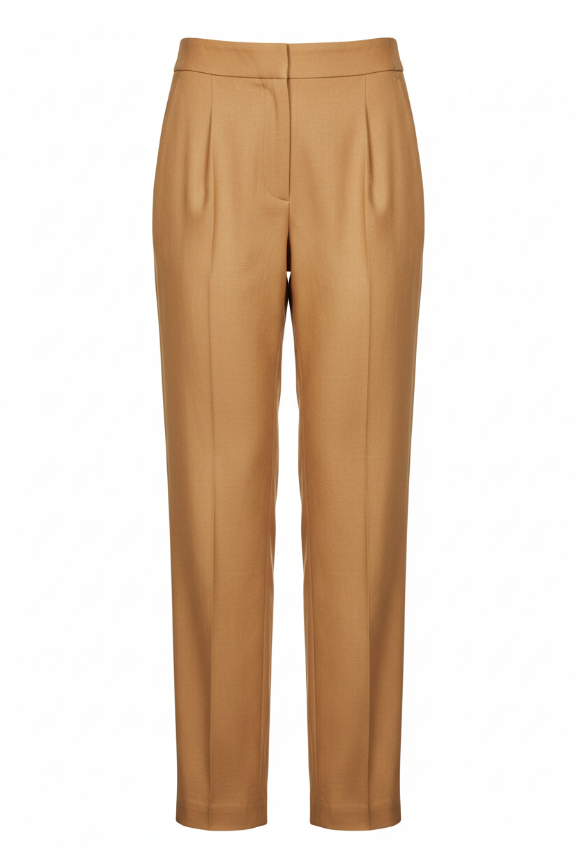 Pantalón casual chic de tiro alto para mujer